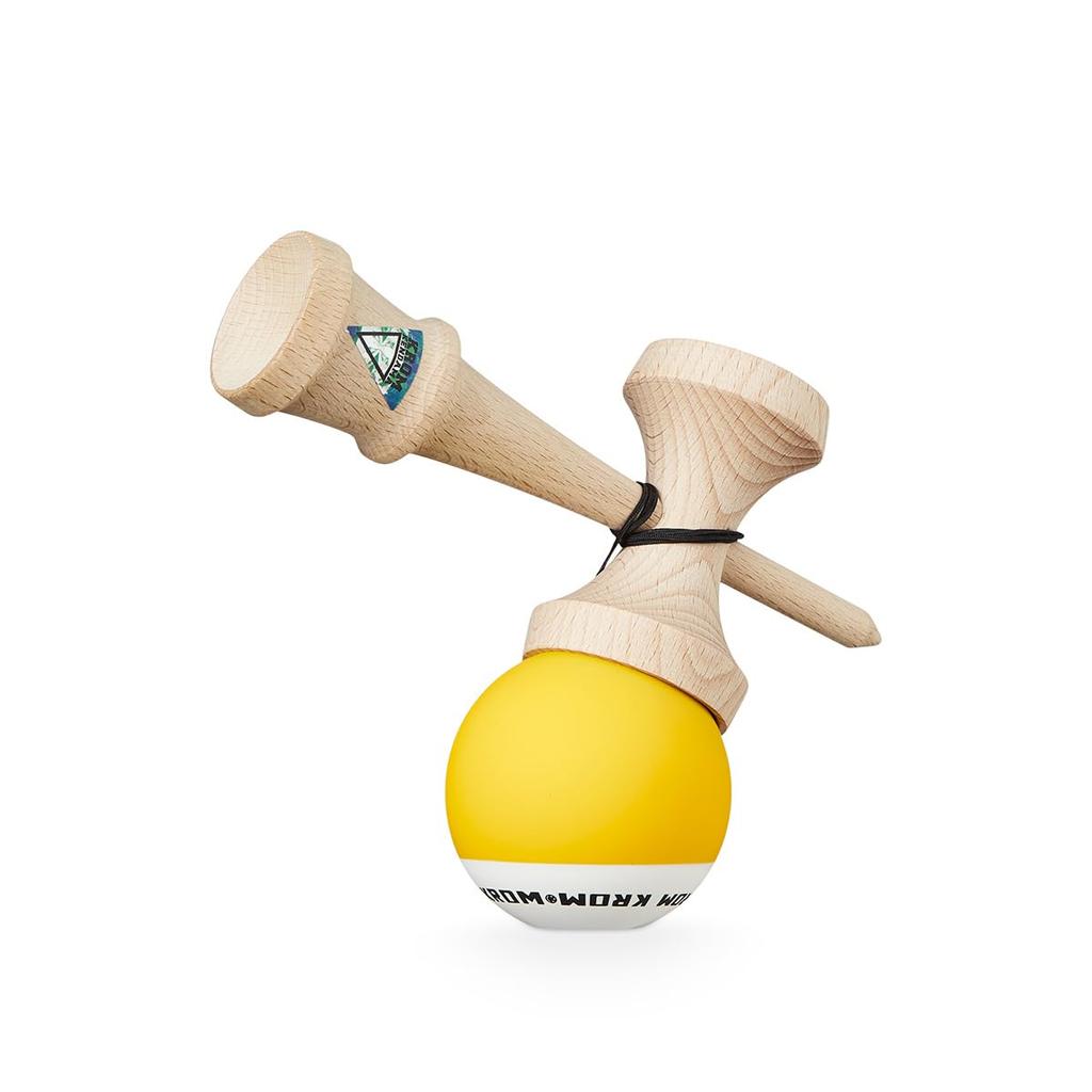KROM Kendama KROM POP Chrome Pop 16cm Jaune