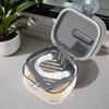 2-in-1 Multi-Layer Denture and Retainer Case with Mirror Lid – Leak-Proof Storage Box Including Cleaning Brush