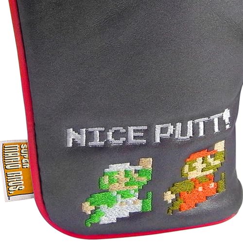 Enjoy Caddie Bag Super Mario Bros. Putter Cover (Pin Type) SBPT002 Black