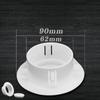 Decorative Cap Plastic Vent Wall Hole Cover Dust Barrier