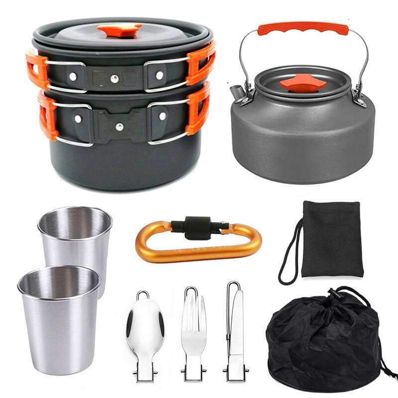 ZISIZ Outdoor Camping Cookware Set