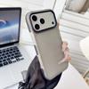 Color nail skin feeling mobile phone case is suitable for Apple 17PROMAX matte back plate 16 large holes 13/14 soft case