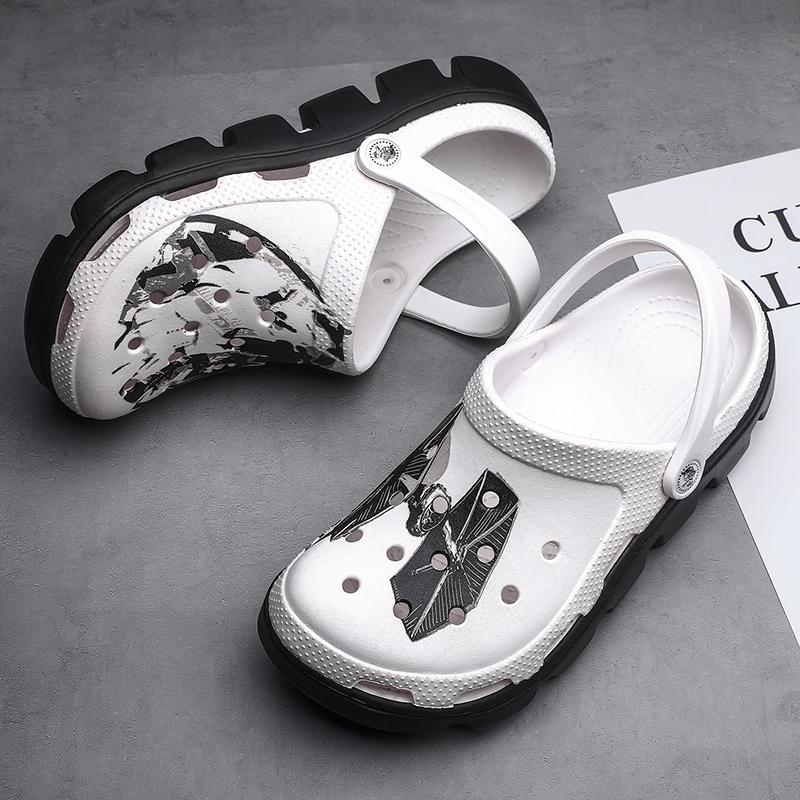 Summer Comfortable Men'S Garden Clogs Camouflage  Breathable Eva Injection Shoes Casual Sandal Woman Beach Slippers Water Shoes