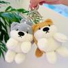 Husky Plush Dog Keychain - Cute Cartoon Puppy Bag Charm & Fashionable Doll