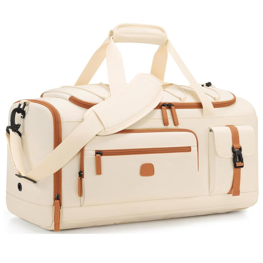 Gym Bag for Men & Women with Shoe & Laptop Compartment, 3-in-1 Sports Travel Duffel, Anti-Theft Carry-On Backpack for Airplane & Workout