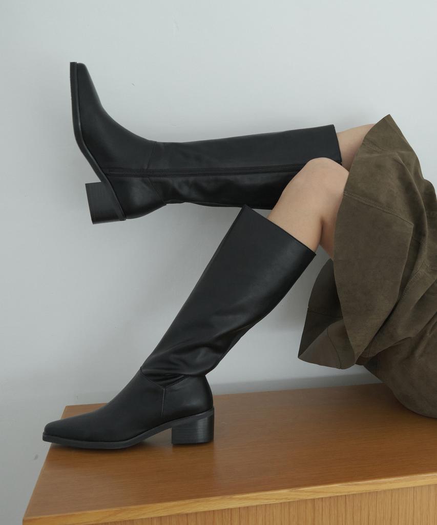 Moodnight Rylee Neoprene-Lined Long Boots - 4 Colors | 5Cm (Type B)