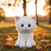 Ty Beanie Boo's Amelia Plush Toy, Cat, Size M, Approx. W8 x D7 x H15cm, Item Number: 37377