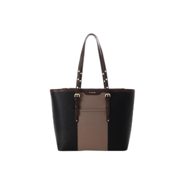 [And Chouette] Two-tone belt design A4 tote bag (for commutingschool)