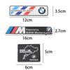 Sticker Emblemi Styling Auto Lega di Alluminio Parafango Auto Bagagliaio Stemmi Per BMW M E46 E90 E60 F30 F10 E39 E36 F20 G30 /Valvole Pneumatici Auto