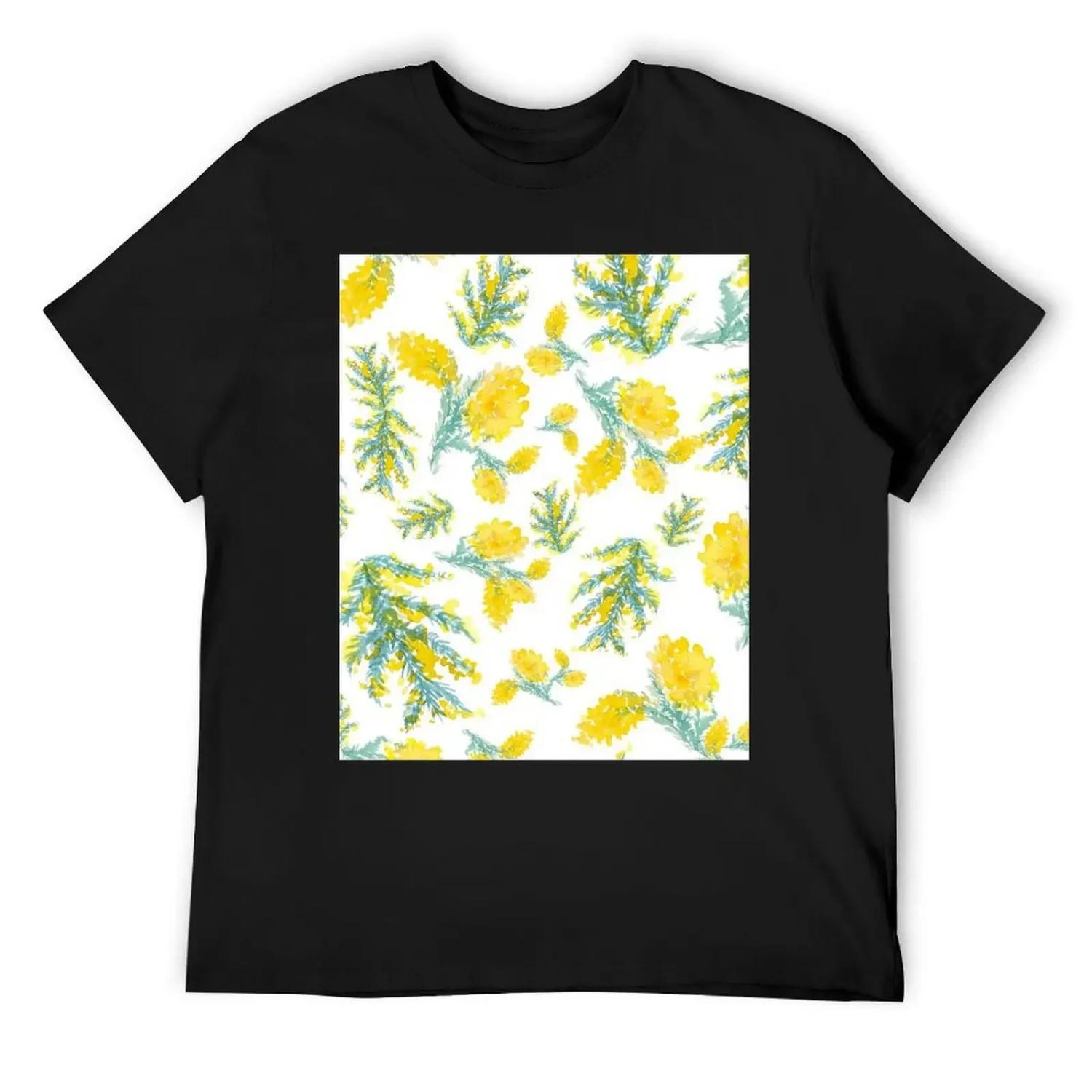 

Australian wattle flowering T-Shirt football t shirt valentines boutique clothes Clothing custom shirt men tshirt XXXXXL різнокольоровий