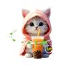 Car , Clip On Aroma Holder, Cardigan, Cute Cat Aroma , Air Purifier,