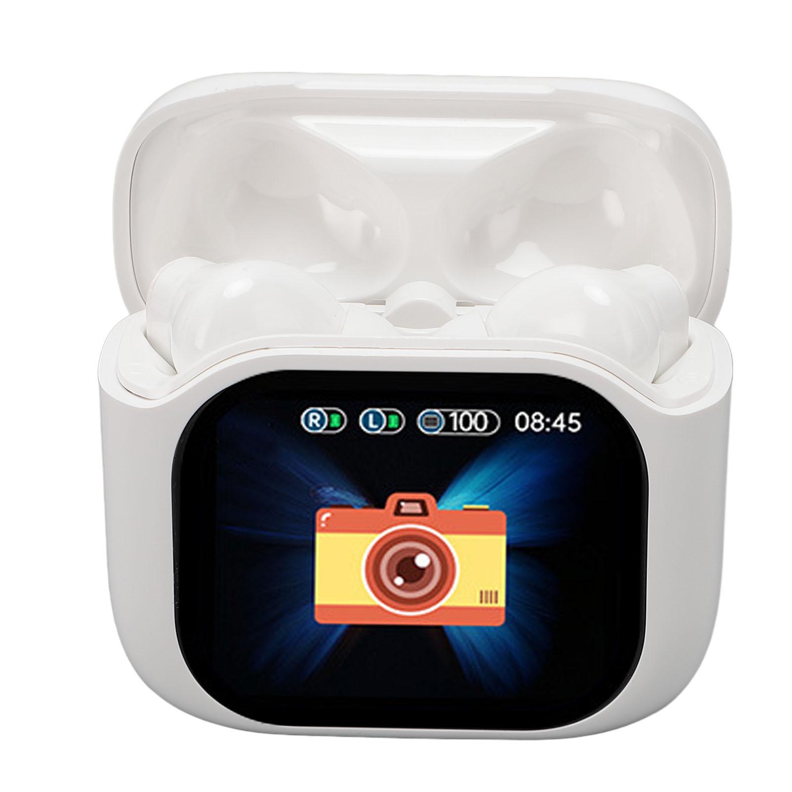 

Беспроводные Bluetooth-наушники с цветным экраном и шумоподавлением, стереозвук, Bluetooth-наушники