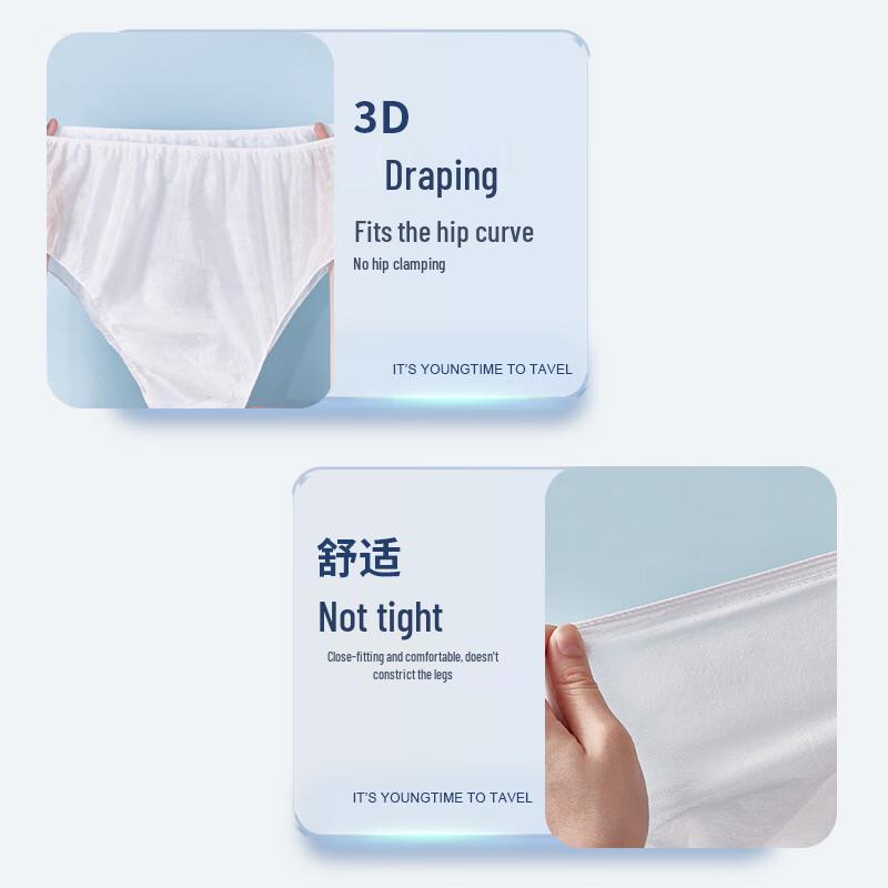 Unisex Disposable Non-Woven Underwear