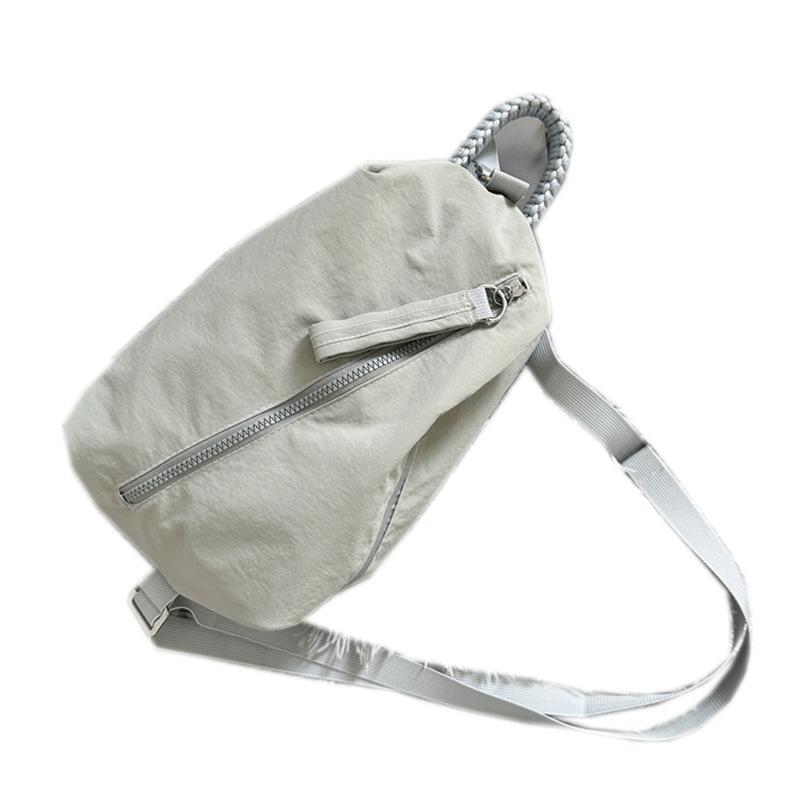 Multifunctional messenger bag men's and women's casual lightweight shoulder bag handbag yoga fitness bag cycling backpack large capacity