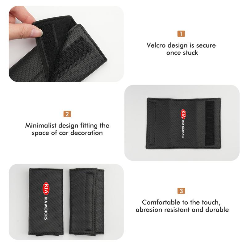 For KIA Car Door Handle Protection Cover Anti Scratch Protection Case Auto Accessories Cerato Soul Venga Forte Spectra Sedona BE1