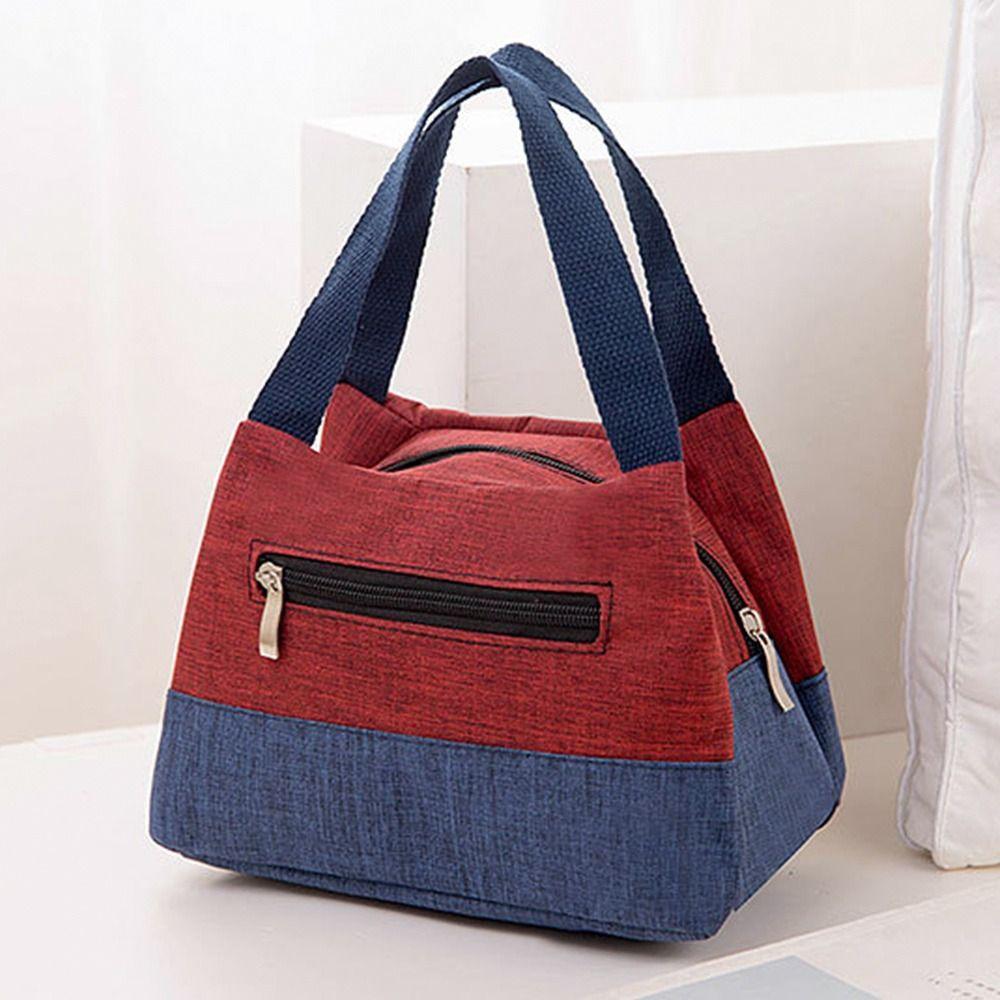 Food Drink Storage Lunch Bag Camping Picnic Bag Women's Casual Handbag Portable Tote Bag