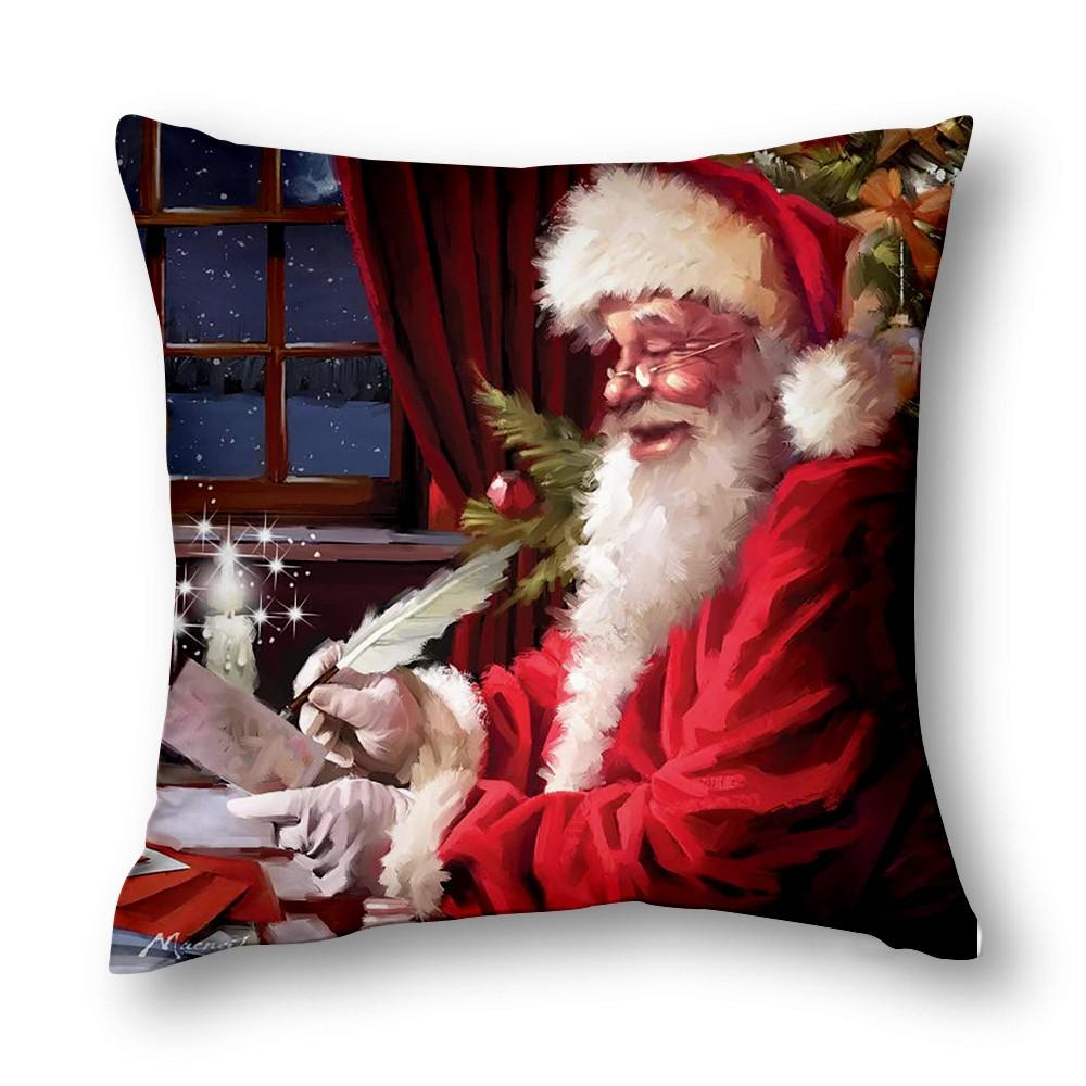 Christmas Decoration Nordic Cushion Cover 45X45 Bed Decor Pillow Cover Elegant Cushion Decor Sofa Home Decor