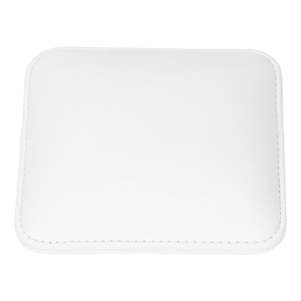 Nageltechniker Ellbogenstütze PU Leder Weich Bequem Elastisch Nail Art Ellbogenstützpolster für Salon Weiß