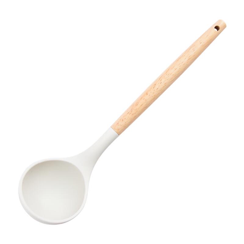 

Ruhan Silicone Kitchen Utensil with Wooden Handle