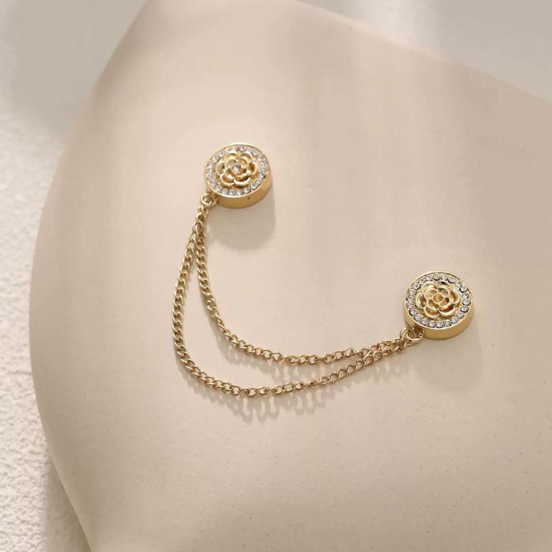 

Популярні магнітні запонки без шиття для захисту від оголення та фіксації рукавів, подолу футболки, штанин