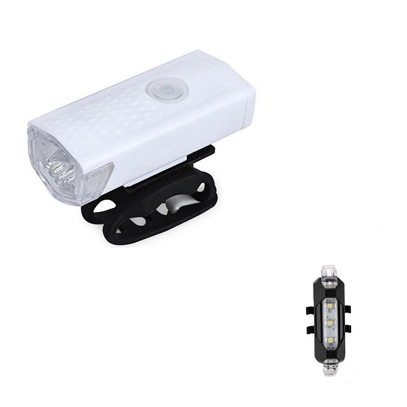 Bicycle Tail Light USB  Waterproof Rechargeable Bike Light Night Cycling Headlight USB LED Safety Warning Light Bike Accessories