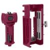 Door Hinge and Latch Installation Kit Plastic Red Accurate Door Hinge Mortiser Template for 1 38in