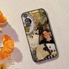 Funda de Teléfono del Actor Jonathan B-Bailey Para Samsung Galaxy A73,A72,A71,A70,A53,A52,A51,Otros Funda Negra Suave