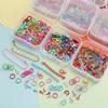 Colored DIY Jewelry Accessories Set Bead Keychain Open Jump Rings Lobster Clasp Hooks Small Screw Eye Pins for Jewelry Making