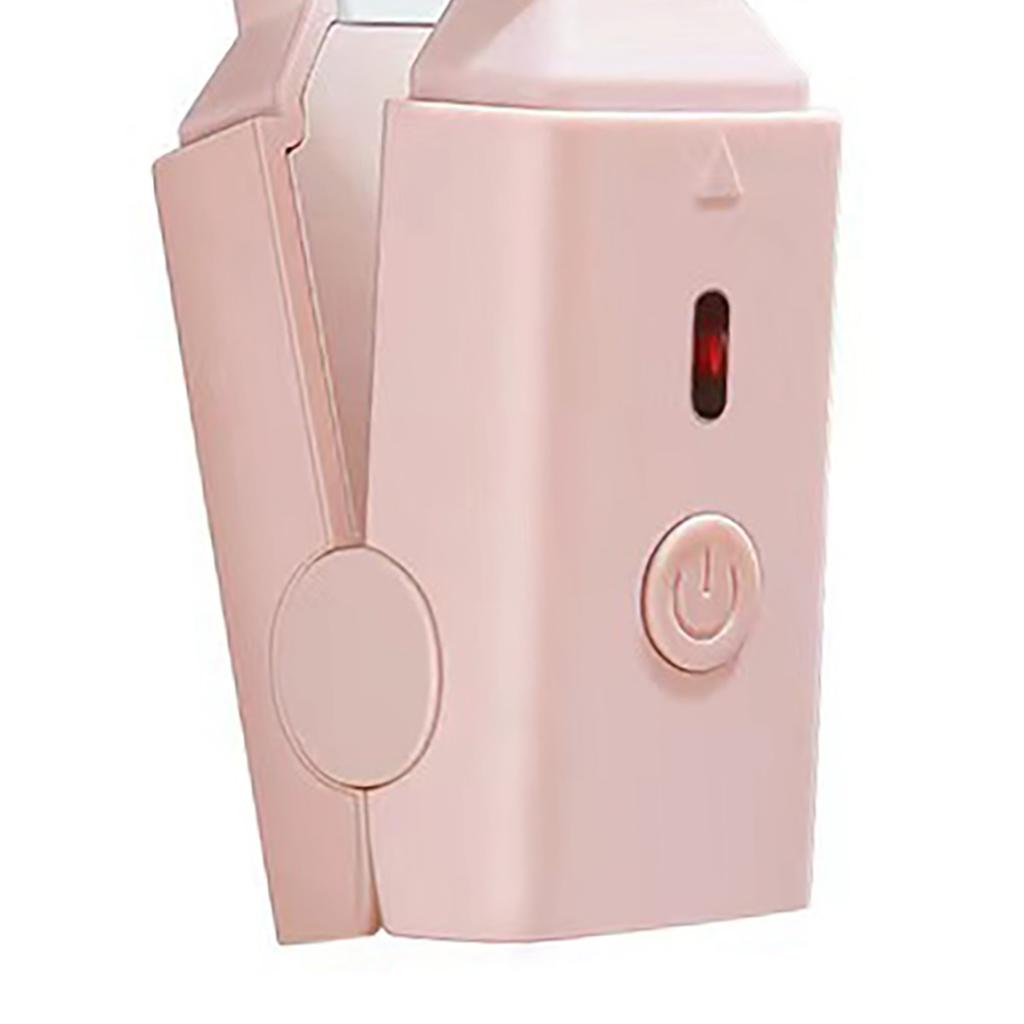 Mini Hair Straightener and Curler Trave Portable USB Fast Heating Flat Iron Hair Curler Styling