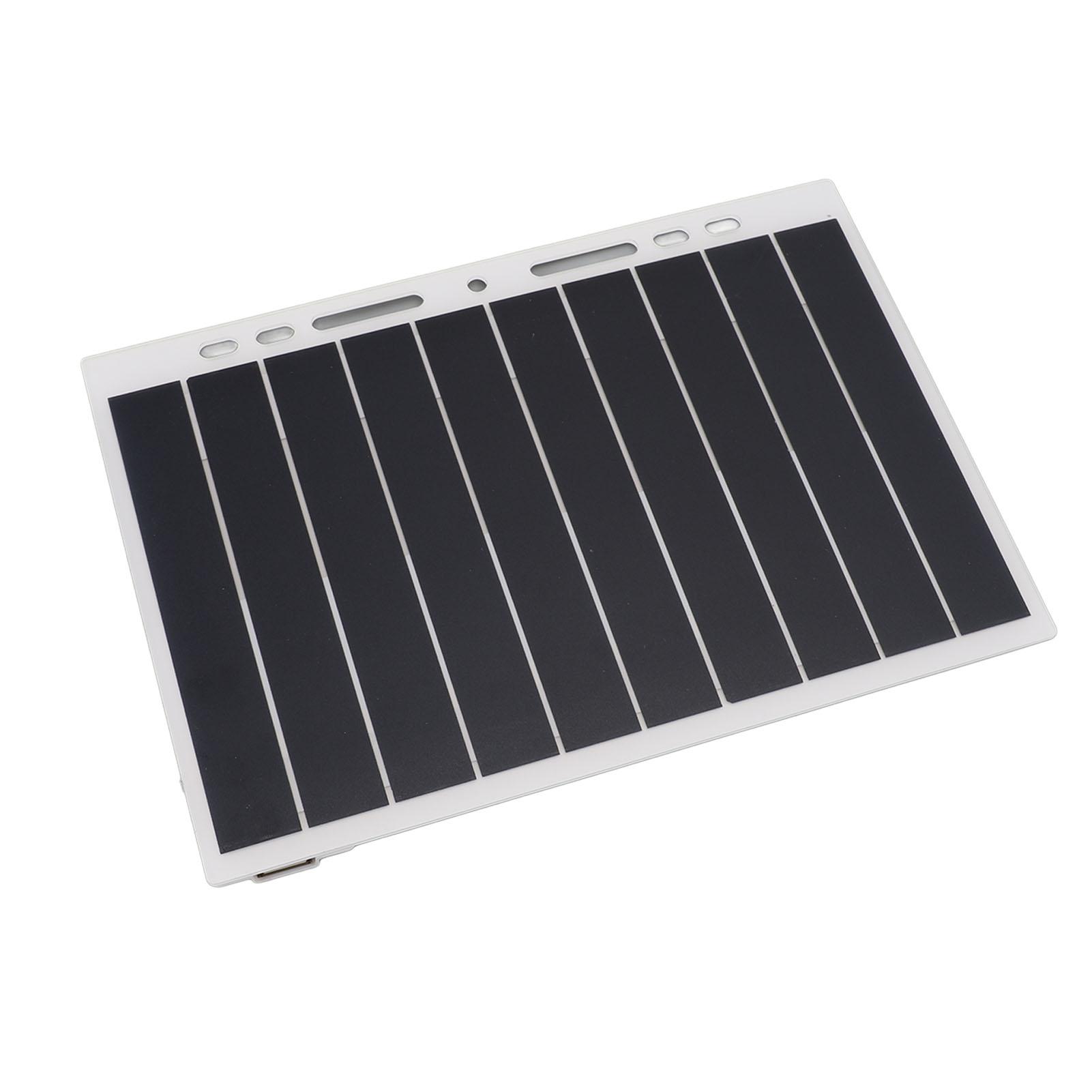 

10W 5V 2A Solar Panel Charger High Performance Monocrystalline Silicon Portable Solar Battery Charger for Camping Hiking Outdoor Activities