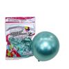 Shuai An Metallic Chrome Balloons: Gold, Silver, Blue, Green, Purple - 5", 10", 18", 36" Round Latex Party Decorations