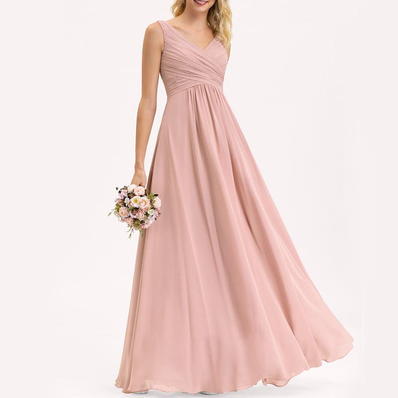 New evening dress, long bridal wedding bridesmaid dress, sister cheongsam dress, one piece