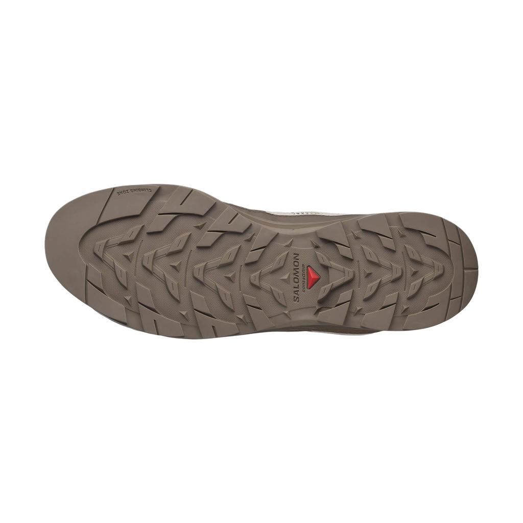 SALOMON X-ALP Geweven Walnoot Zilveren Wolk Vanille-ijs Unisex Sneakers Bruin L49148200