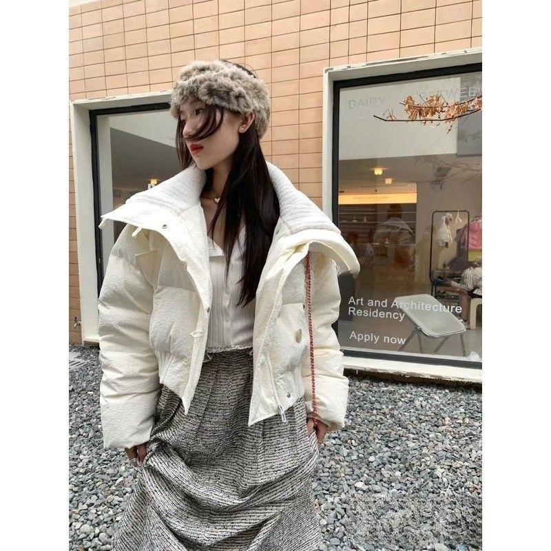 New Cotton-padded Clothes Women's Winter Short Loose Design Cotton-padded Clothes Small Cotton-padded Jackets