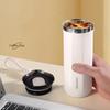 Stainless Steel Insulated Double Wall Travel Tumbler Reusable Insulated Coffee Mug, Thermal Cup with SplashProof Sliding Lid LWY013