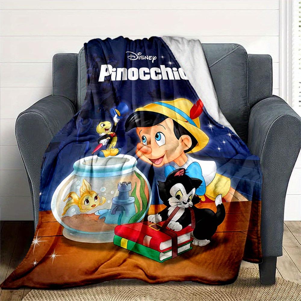 1 Stück, Pinocchio Decke Weiche & Gemütliche Überwurfdecke, Wohnzimmer, Reisen, Camping, Auto Decken