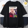 New John Pork Is Calling T Shirts Funny Graphic Tee Top Women Men Oversized Humor Pig Meme Design Clothes Streetwear