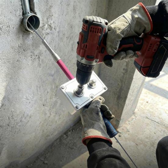 Strunovací stroj Univerzální adaptér pro vrták Nástroj pro tahání kabelů Rychlý vrták