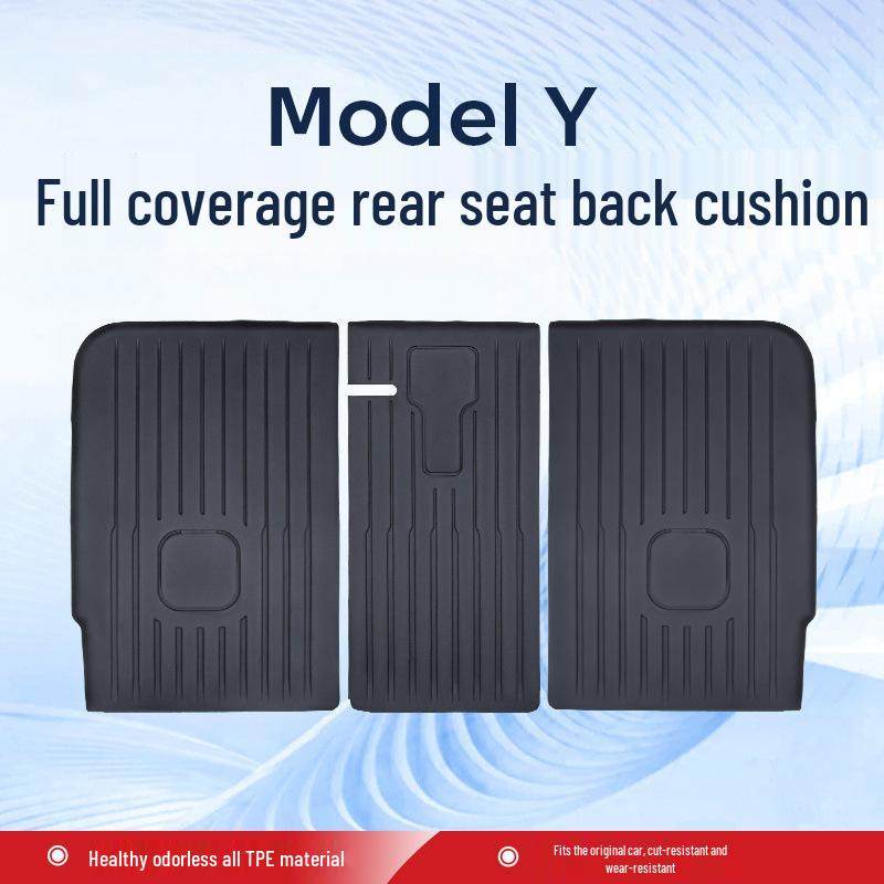 Tesla Model Y/3 Rear Seat Backrest Pad - YL Automotive Trunk Accessory