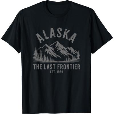 Cooles Alaska Berge T-Shirt
