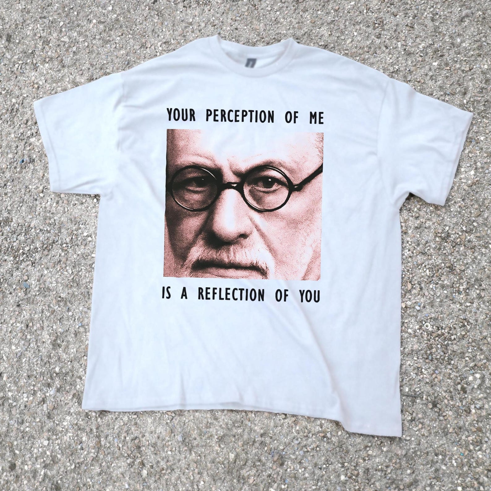Freud T-Shirt ,Psychoanalysis Quote Graphic Tee, Philosophy and Psychology Shirt, Gift for Students, Thinkers & Academics gift 3XL