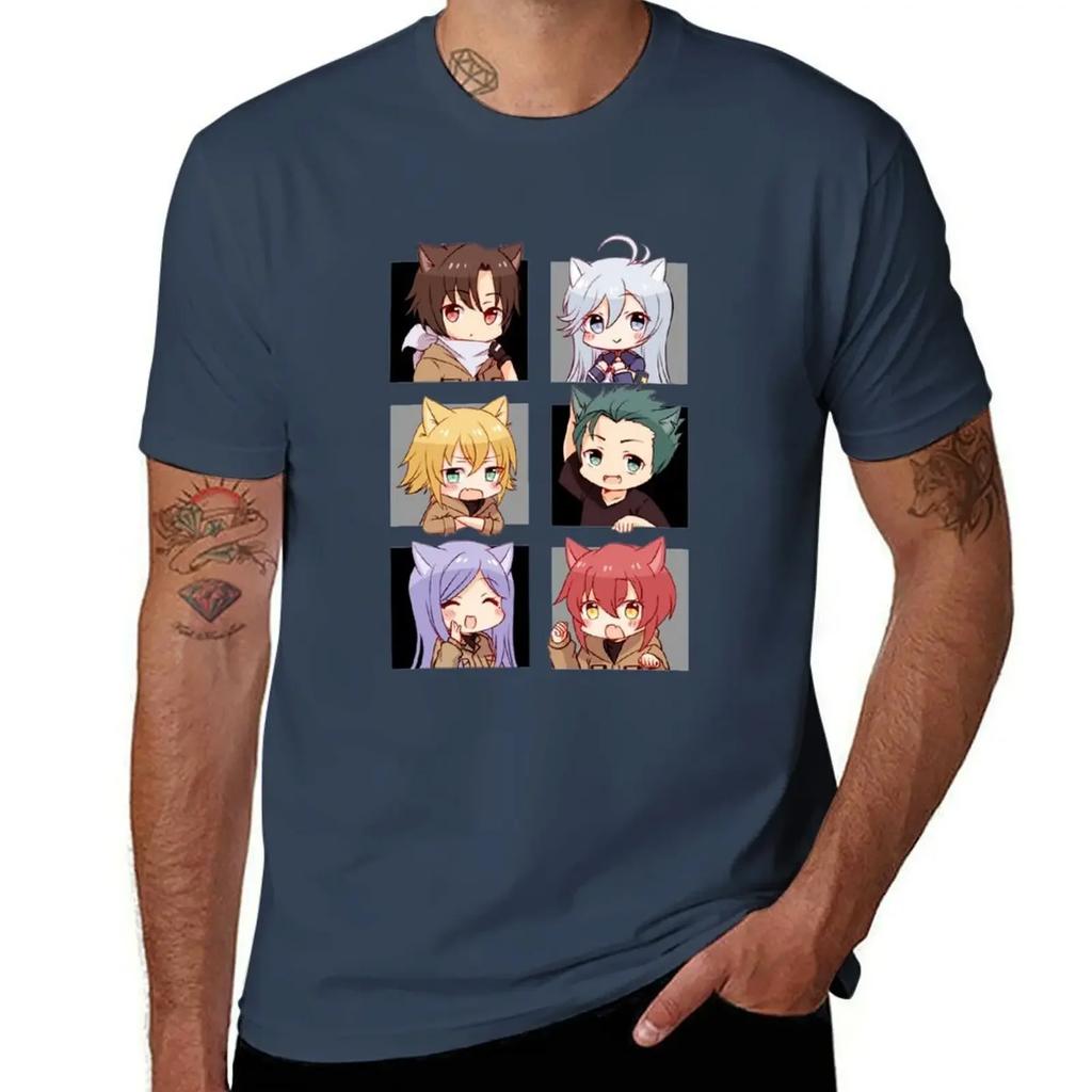 86 Eighty-Six CHARACTERS T-Shirt Graphics Aesthetic Clothes Quick Drying Heavyweight T Shirts for Men