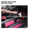 1Pair Car Seat Gap Filler Seat Crevice Storage Box Bag Between Seats Console Organizer Decoration Interior Auto Accessories