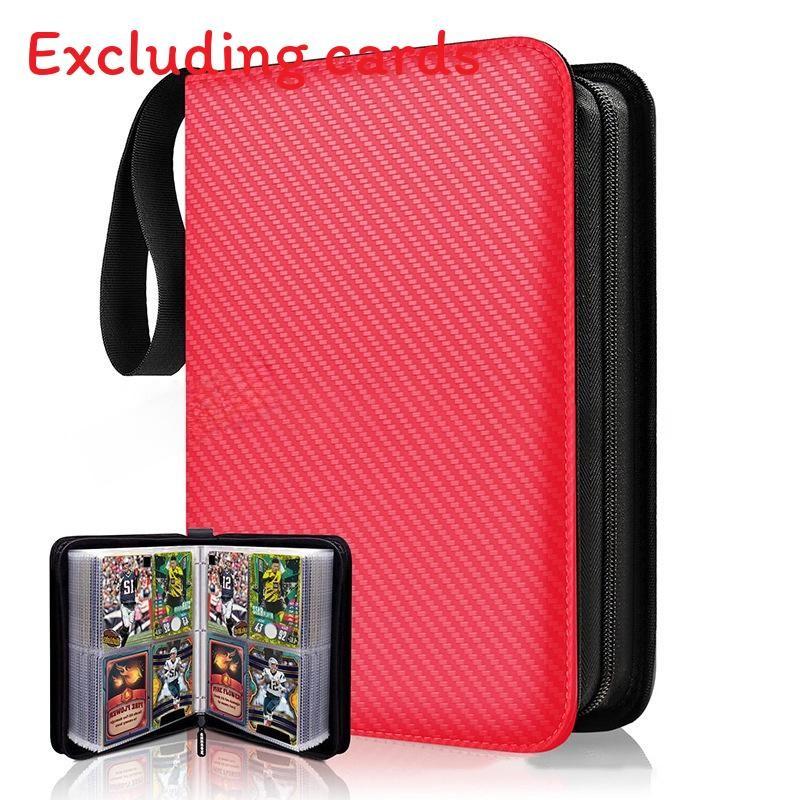 Nine Multi Color Grids Card Binder Holder Collection Book Loose Leaf Collectors