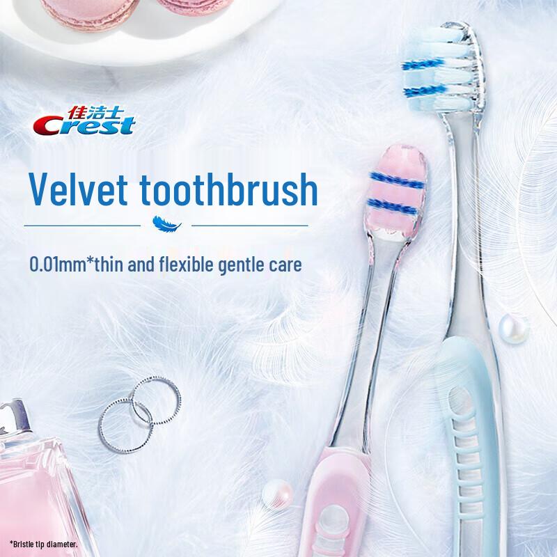 Crest Velvet Gum Care Toothbrush Twin Pack