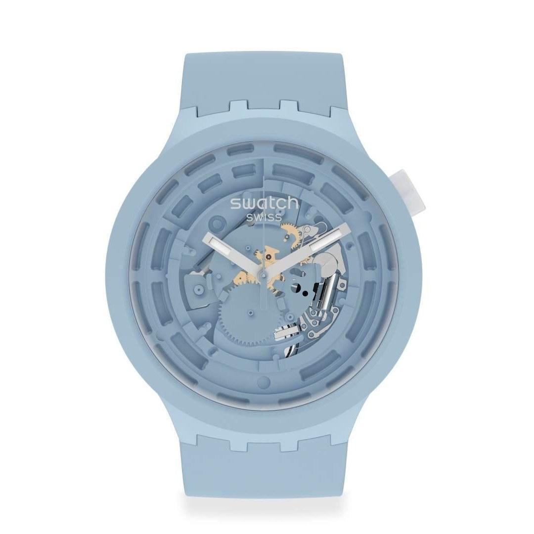 Swatch Wristwatch C-BLUE BIG BOLD NEXT SB03N100