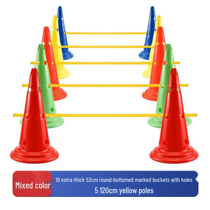 JINGGENG Multi-Sport Training Marker Cones & Obstacles