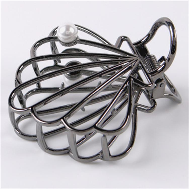 Unique Fashion Hair Accessories Ladies Geometric Metal Korean Hair Claw Clip
