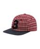 BAUF 3 Logo Cap [Check Burgundy]