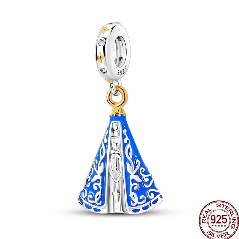 Copper Devil'S Eye Fatima Hand Charms Beads Tarot Cards Pendant Fit Original Bracelet Women Diy Jewelry Accessories
